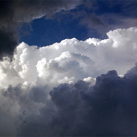 Buy canvas prints of Detailed View of Thunderhead Clouds by james balzano, jr.