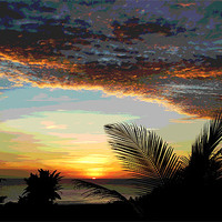 Buy canvas prints of Glorious Sunset by james balzano, jr.