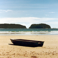 Buy canvas prints of Boat on Beach by james balzano, jr.