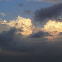 Buy canvas prints of Clouds over Nosara  by james balzano, jr.