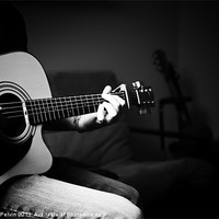 Buy canvas prints of Guitar time by Andrew Pelvin