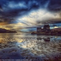 Buy canvas prints of Eilean Donan Castle by Aj’s Images