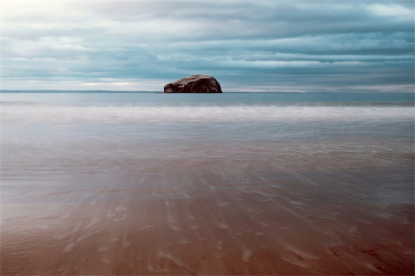 Beach View Of Bass Rock Picture Board by Aj’s Images