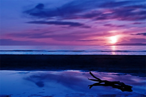 Sunset At Troon Beach Picture Board by Aj’s Images