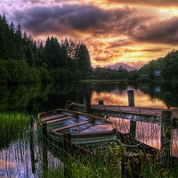 Buy canvas prints of Loch Ard, Scotland by Aj’s Images