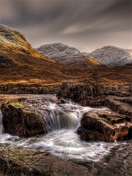 The River Etive, Scotland Picture Board by Aj’s Images