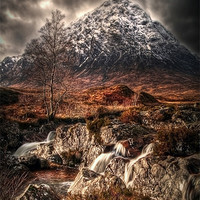 Buy canvas prints of The Buachaille Glen Coe by Aj’s Images
