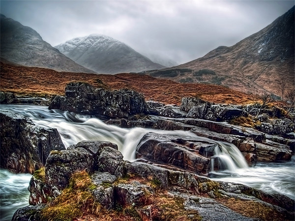 River Etive Picture Board by Aj’s Images