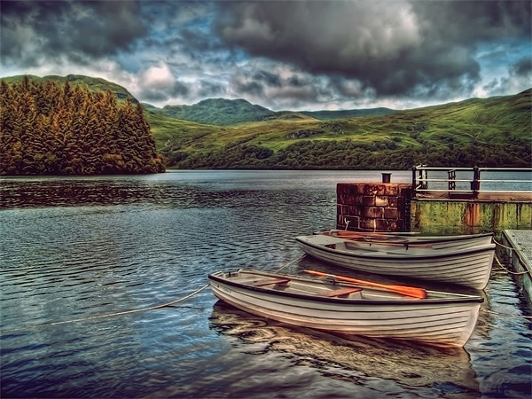 Loch Katrine Picture Board by Aj’s Images