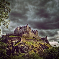 Buy canvas prints of Edinburgh Castle Scotland by Aj’s Images