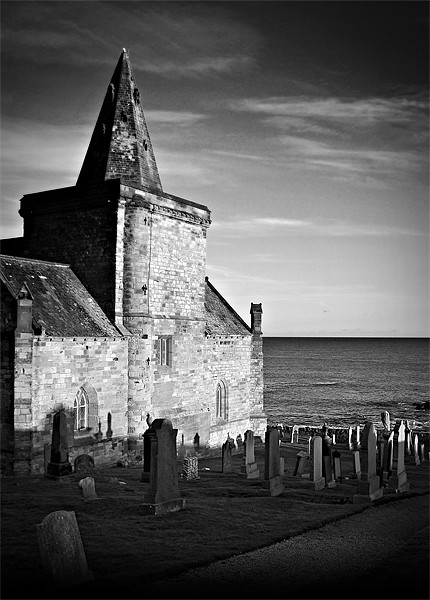 St.Monan's Church in Scotland. Picture Board by Aj’s Images