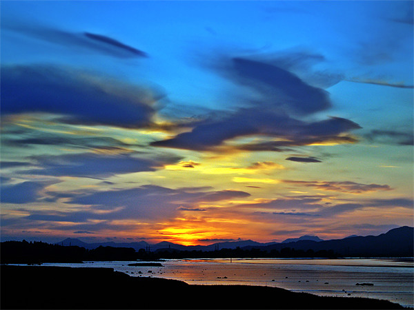 The River Forth At Sundown. Picture Board by Aj’s Images