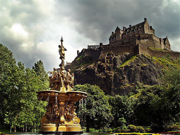 The Ross Fountain, Edinburgh. Picture Board by Aj’s Images
