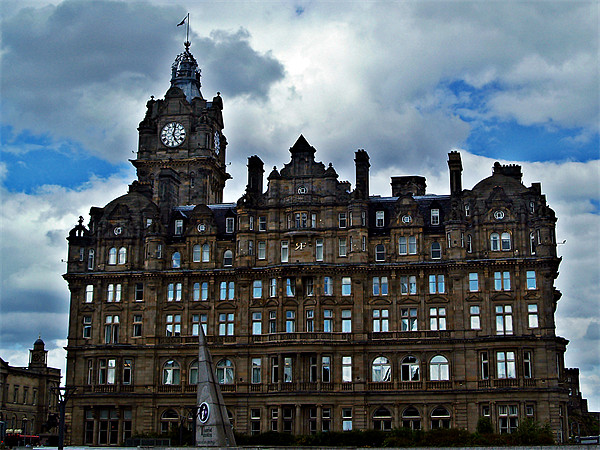 Balmoral Hotel, Edinburgh In Scotland. Picture Board by Aj’s Images