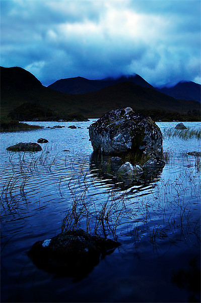 Rannoch Moor Blues Picture Board by Aj’s Images