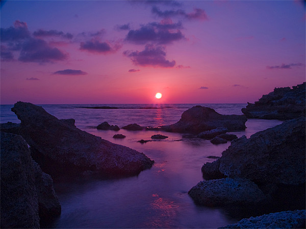 A Cypriot Sunset Picture Board by Aj’s Images