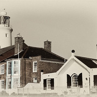 Buy canvas prints of Lighthouse at Southwold by Stephen Mole
