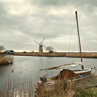 Buy canvas prints of St. Benets Mill, Thurne by Stephen Mole
