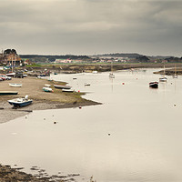 Buy canvas prints of Panoramic of Burnham Overy Staithe by Stephen Mole