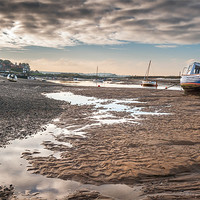 Buy canvas prints of Tides out at Burnham Overy Staithe by Stephen Mole
