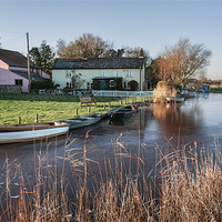 Buy canvas prints of West Somerton Staithe by Stephen Mole