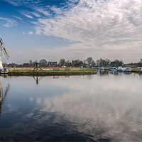 Buy canvas prints of Thurne Mill in Norfolk by Stephen Mole