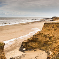 Buy canvas prints of Happisburgh Cliffs by Stephen Mole