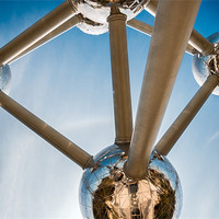 Buy canvas prints of Brussels Atomium by Stephen Mole