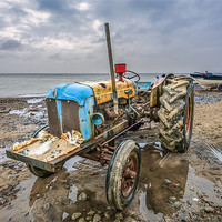 Buy canvas prints of Cromer Tractor by Stephen Mole