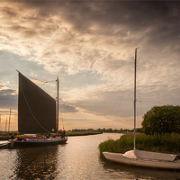 Buy canvas prints of The Wherry Albion by Stephen Mole