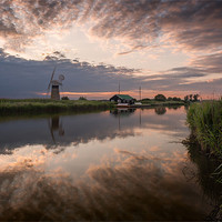 Buy canvas prints of St Benets Mill, Thurne by Stephen Mole