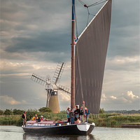 Buy canvas prints of The Wherry Albion by Stephen Mole