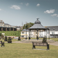 Buy canvas prints of Bandstand at Gorleston by Stephen Mole