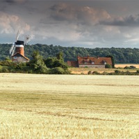 Buy canvas prints of Weybourne Mill by Stephen Mole
