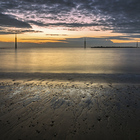 Buy canvas prints of Sunrise at Sea Palling by Stephen Mole