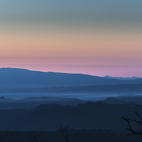 Buy canvas prints of Dawn in Tuscany by Stephen Mole
