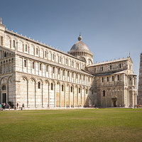 Buy canvas prints of Cathedral and Leaning Tower of Pisa by Stephen Mole