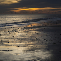 Buy canvas prints of Hemsby Sunrise by Stephen Mole