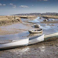Buy canvas prints of Blakeney from Morston Quay by Stephen Mole