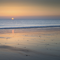 Buy canvas prints of Sunrise over Hemsby by Stephen Mole
