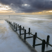 Buy canvas prints of Overstrand sunrise by Stephen Mole