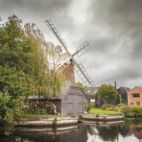 Buy canvas prints of Hunsett Mill on the River Ant by Stephen Mole