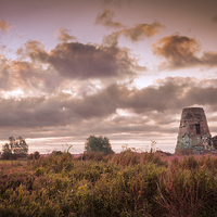 Buy canvas prints of  St Benets Abbey by Stephen Mole