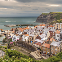 Buy canvas prints of  Staithes North Yorkshire by Stephen Mole