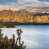 Buy canvas prints of Queenstown and The Remarkables by Stephen Mole