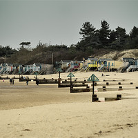 Buy canvas prints of Wells Beach by Stephen Mole