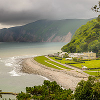 Buy canvas prints of Lynton and Lynmouth by Stephen Mole