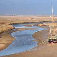 Buy canvas prints of The Juno at Blakeney by Stephen Mole