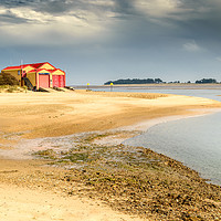 Buy canvas prints of Wells Lifeboat Shed by Stephen Mole
