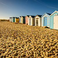 Buy canvas prints of Beach Huts at Southwold by Stephen Mole